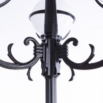 Светильник уличный Arte lamp A1497PA-4BK Monaco