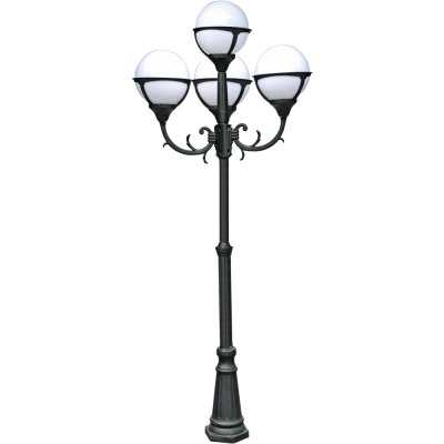 

Светильник уличный Arte lamp A1497PA-4BK Monaco, A1497PA-4BK