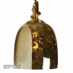 Подвесная люстра iLamp Metrica A1507/C3 Золотая