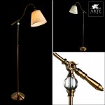 Торшер классический Arte lamp A1509PN-1PB Seville