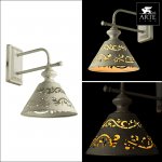 Светильник бра Arte lamp A1511AP-1WG Kensington