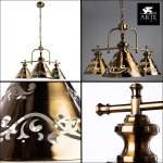 Светильник подвесной Arte lamp A1511LM-3PB KENSINGTON