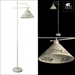 Торшер Arte lamp A1511PN-1WG Kensington