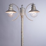 Светильник уличный Arte lamp A1523PA-2WG Amsterdam