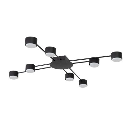 Потолочная люстра Arte Lamp TRACY A1527PL-8BK Потолочная люстра Arte Lamp TRACY A1527PL-8BK