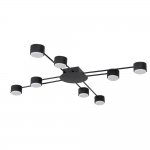 Потолочная люстра Arte Lamp TRACY A1527PL-8BK