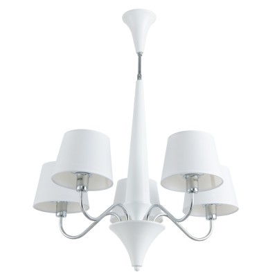 

Люстра белая Arte Lamp A1528LM-5WH, A1528LM-5WH