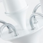 Люстра белая Arte Lamp A1528LM-5WH GRACIA