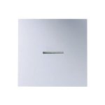 JUNG А 500 Алюминий Накладка светорегулятора/выключателя нажимного с ДУ(радио) с индикацией (A1561.07FKOAL)