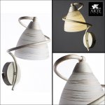 Светильник бра Arte lamp A1565AP-1WG FABIA