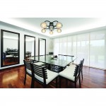 Светильник потолочный Arte lamp A1604PL-5BK Ginevra