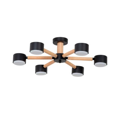 Потолочная люстра Arte Lamp TENDA A1624PL-6BK Потолочная люстра Arte Lamp TENDA A1624PL-6BK