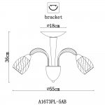 Светильник потолочный Arte lamp A1673PL-5AB TEMPESTA