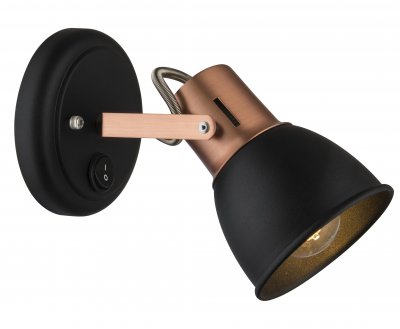 

Светильник настенный Arte lamp A1677AP-1BK JOVI, A1677AP-1BK