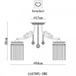 Люстра потолочная Arte lamp A1678PL-5WG TORRENTE
