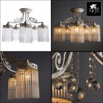 Люстра потолочная Arte lamp A1678PL-5WG TORRENTE