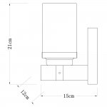 Светильник бра Arte Lamp A1693AP-1BR DODGE