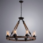 Люстра кантри стиля Arte Lamp A1693SP-8BR DODGE
