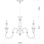 Люстра Arte Lamp A1700LM-6BR WOODSTOCK