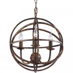 Подвесная люстра Arte lamp A1703SP-3BR Kopernik