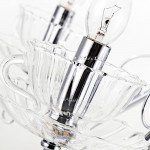 Люстра хрустальная с чашками Arte Lamp A1704LM-5CC TET-A-TET