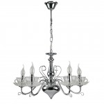 Люстра хрустальная с чашками Arte Lamp A1704LM-5CC TET-A-TET