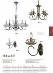 Светильник настенный чашка прозрачная Arte Lamp A1704AP-1CC TET-A-TET