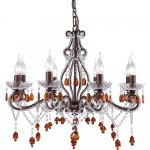 Подвесная люстра Arte lamp A1715LM-8BR Decorato