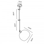 Светильник на штанге Arte Lamp A1733SP-1SS PAOLO