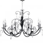 Люстра Arte Lamp A1742LM-8BK Romana