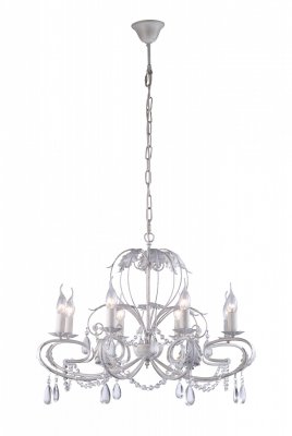 Подвесная люстра Arte lamp A1777LM-8WG Semiramida Подвесная люстра Arte lamp A1777LM-8WG Semiramida