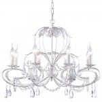 Подвесная люстра Arte lamp A1777LM-8WG Semiramida