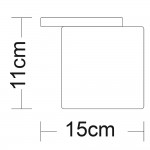 Светильник настенный Arte lamp A1807AP-1WH VIRATA
