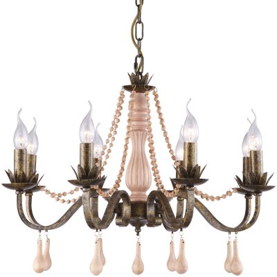 Подвесная люстра Arte lamp A1832LM-8GA Rosario Подвесная люстра Arte lamp A1832LM-8GA Rosario