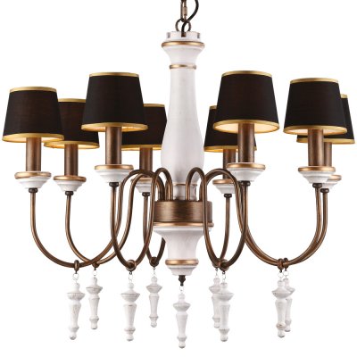 Подвесная люстра Arte lamp A1843LM-8BG Fortezza