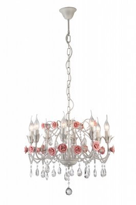 Подвесная люстра Arte lamp A1855LM-8WG Rosarium