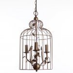 Подвесная люстра Arte Lamp A1865SP-3BG GABBIA