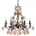 Подвесная люстра Arte lamp A1870LM-6BG Cipollino