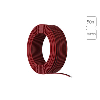 Провод 2-жильный для светодиодной ленты 50м, 20AWG Arte Lamp STRIP-ACCESSORIES A20-2W Провод 2-жильный для светодиодной ленты 50м, 20AWG Arte Lamp STRIP-ACCESSORIES A20-2W