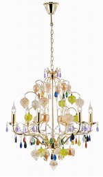 Светильник подвесной Arte lamp A2011LM-6GO RICCHEZZA