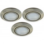 Светильник встраиваемый Arte lamp A2023PL-3AB Topic