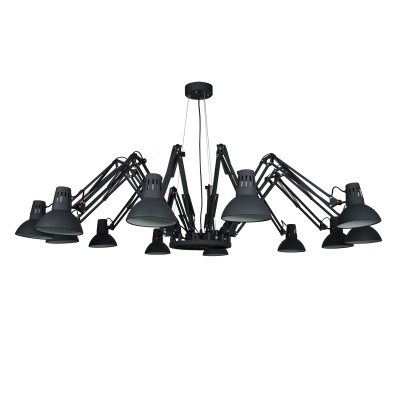 

Светильник подвесной Arte lamp A2043SP-12BK Ragno, A2043SP-12BK