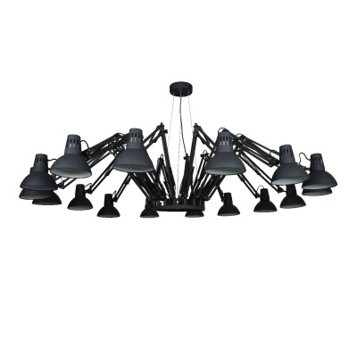 

Люстра паук Arte lamp A2043SP-16BK Ragno, A2043SP-16BK