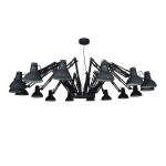 Люстра паук Arte lamp A2043SP-16BK Ragno