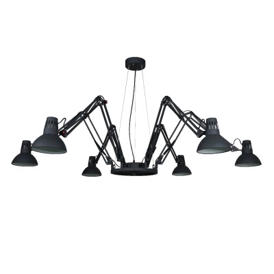 

Светильник подвесной Arte lamp A2043SP-6BK Ragno, A2043SP-6BK