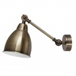 Светильник настенный бра Arte lamp A2054AP-1AB BRACCIO