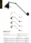 Светильник бра на штанге Arte Lamp A2055AP-1BK BRACCIO