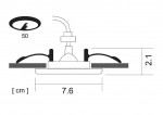 Светильник потолочный Arte lamp A2103PL-1AB BASIC