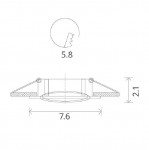 Светильник потолочный Arte lamp A2103PL-1CC BASIC