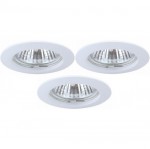 Светильник встраиваемый Arte lamp A2103PL-3WH Basic (3шт)